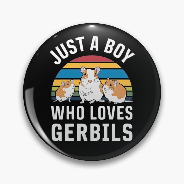 Item preview, Just a Boy Who Loves Gerbils - Cute Gerbil Lover design  designed and sold by love3617.