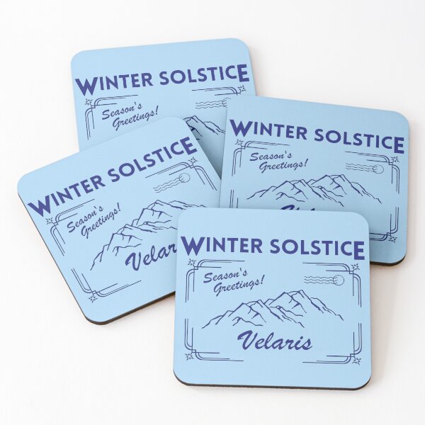 Item preview, Velaris Winter Solstice Postcard designed and sold by kaileighp66.