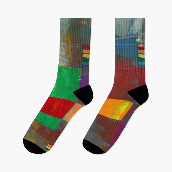 Item preview, Mid-Century Modern 2.5.3 Rainbow Pride Graffiti designed and sold by Old Urban Farmhouse Design Studio.