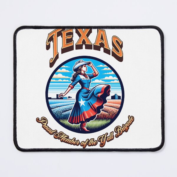 Item preview, Texas Proud Member of the Y'all Brigade Texas designed and sold by AgeDevs.