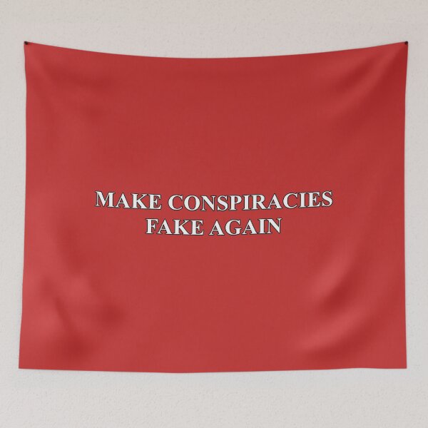 Aperçu de l'œuvre Faire de nouvelles fausses conspirations créée et vendue par SlickMerch.