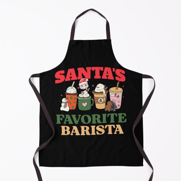Item preview, Christmas Barista T Shirt designed and sold by SeasonXpress.