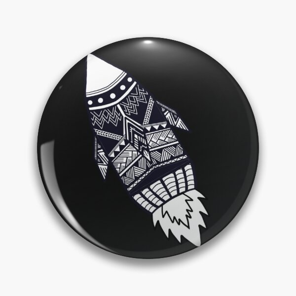 Item preview, Tribal Rocketship designed and sold by Steeb757.