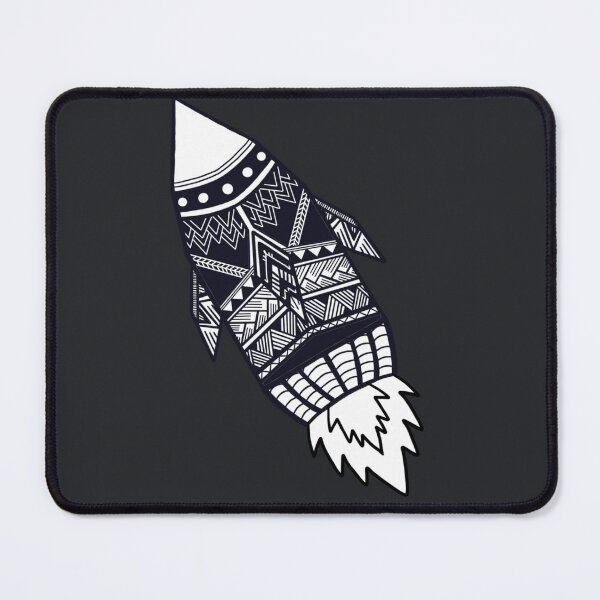 Item preview, Tribal Rocketship designed and sold by Steeb757.