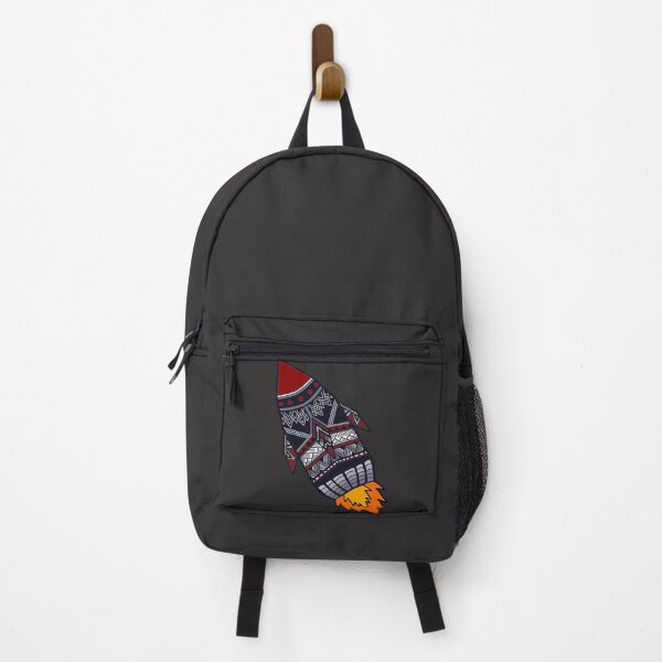 Item preview, Red Tribal Rocketship designed and sold by Steeb757.