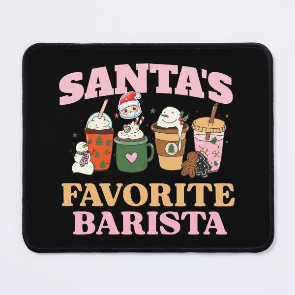 Item preview, Christmas Barista T Shirt designed and sold by SeasonXpress.