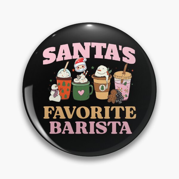 Item preview, Christmas Barista T Shirt designed and sold by SeasonXpress.