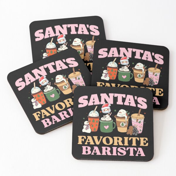 Item preview, Christmas Barista T Shirt designed and sold by SeasonXpress.