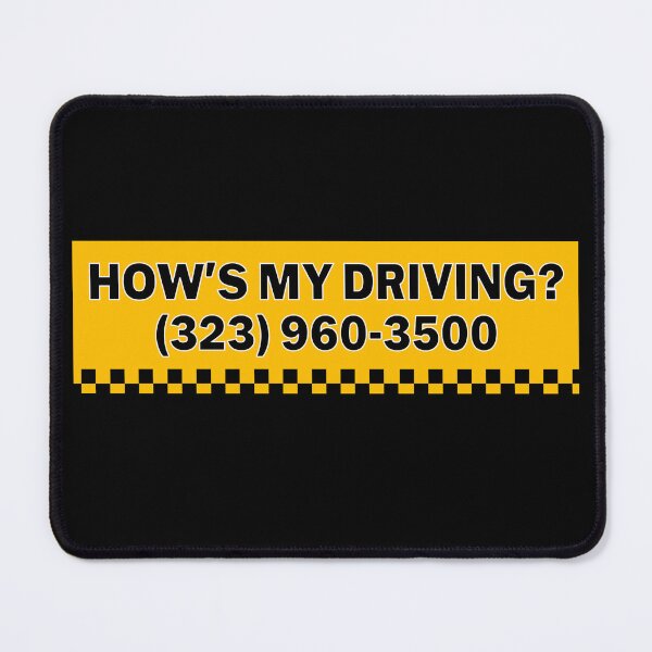 Item preview, How's My Driving? Church of Scientology Phone Number Funny Bumper designed and sold by Jaxym.
