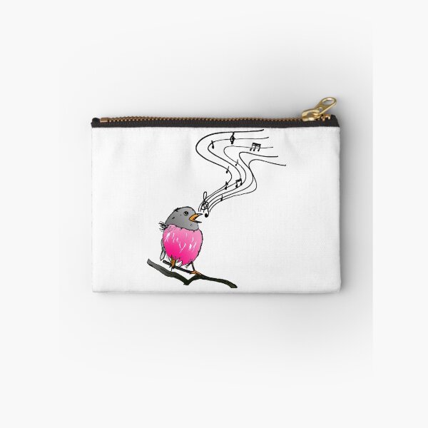 Item preview, Singing bird classical music notes musician robin bird lover  designed and sold by Artstastic.
