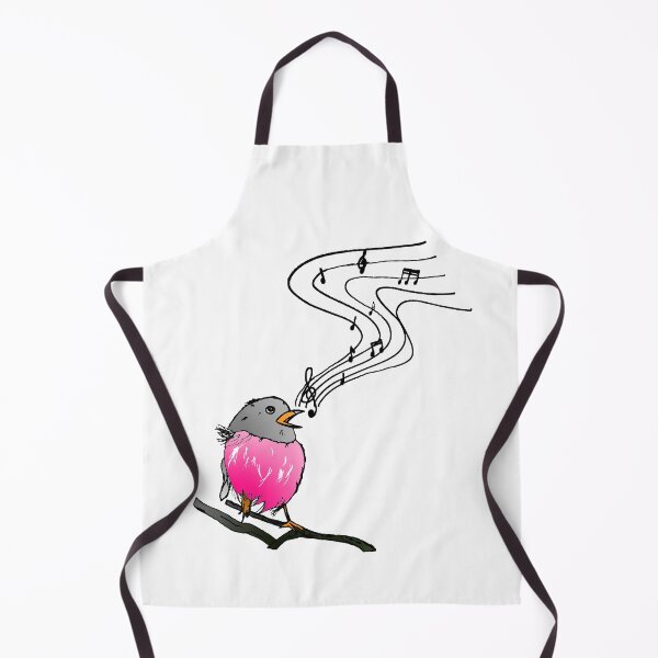 Item preview, Singing bird classical music notes musician robin bird lover designed and sold by Artstastic.
