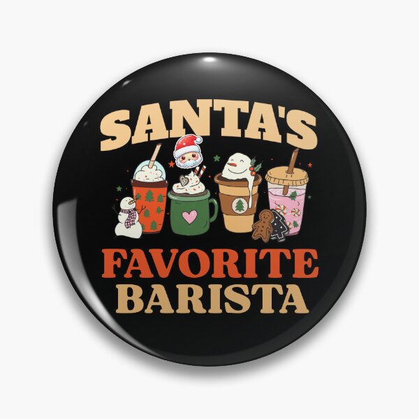 Item preview, Christmas Barista T Shirt designed and sold by SeasonXpress.