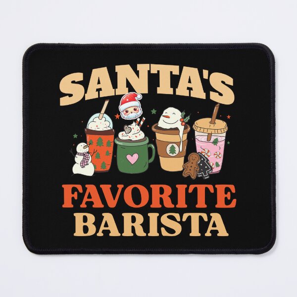 Item preview, Christmas Barista T Shirt designed and sold by SeasonXpress.