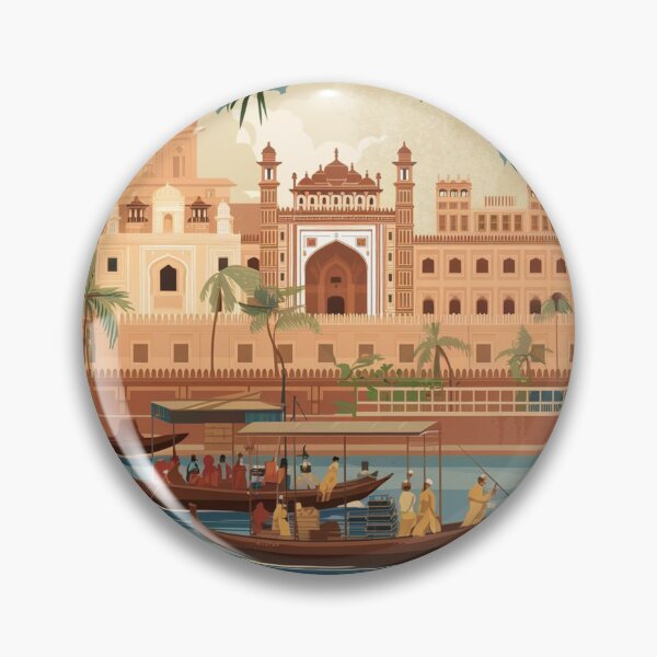 Item preview, Surat Vintage Travel Poster designed and sold by TravelerRat.