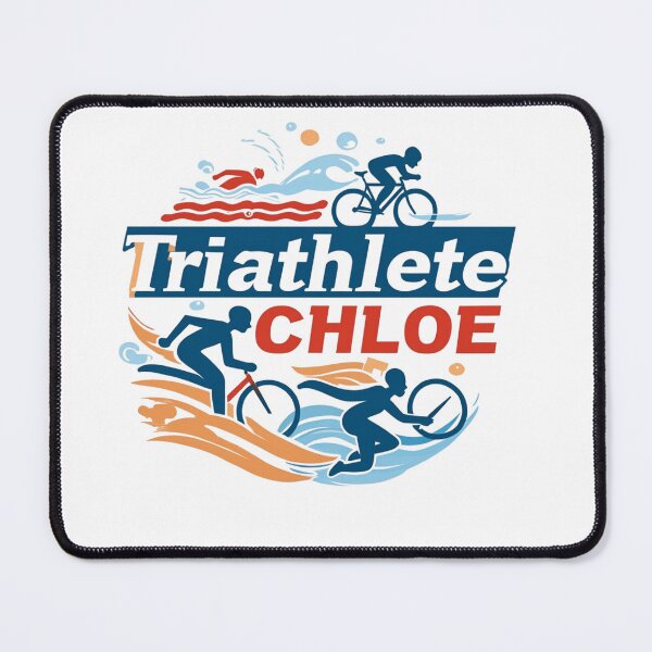 Item preview, Dynamic Triathlete Chloe - Swim, Bike, Run designed and sold by Triathlongram.