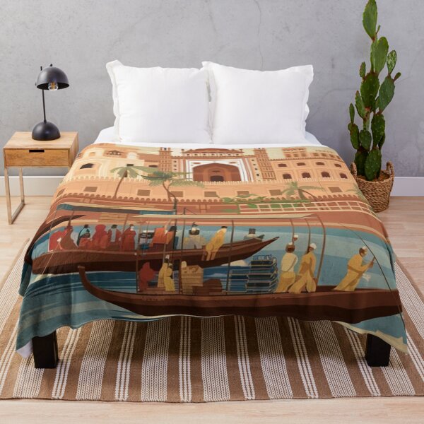 Item preview, Surat Vintage Travel Poster designed and sold by TravelerRat.