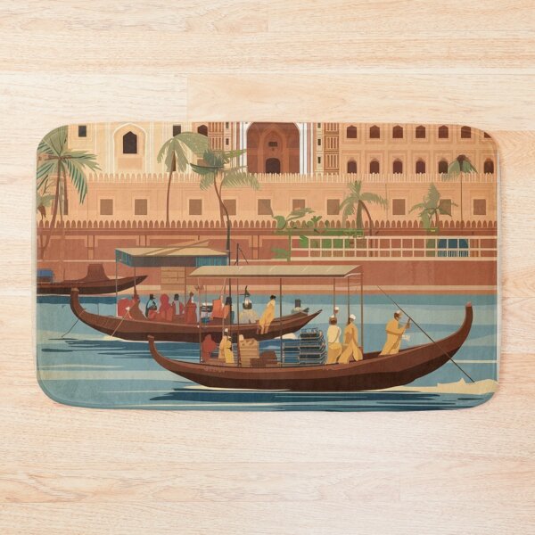 Item preview, Surat Vintage Travel Poster designed and sold by TravelerRat.