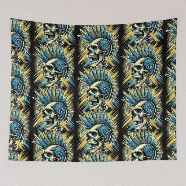 Item preview, Horror Skull T-Shirt Design designed and sold by DesignHub.