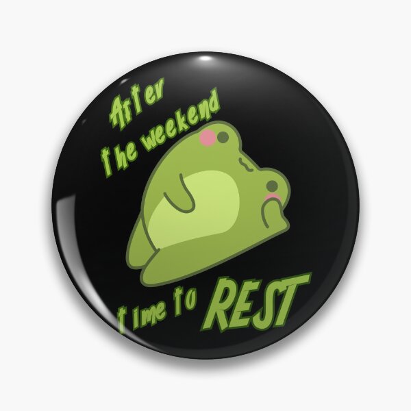 Item preview, Rainfrog. After the weekend- time to rest. designed and sold by ArtisShops.