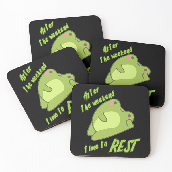 Item preview, Rainfrog. After the weekend- time to rest. designed and sold by ArtisShops.
