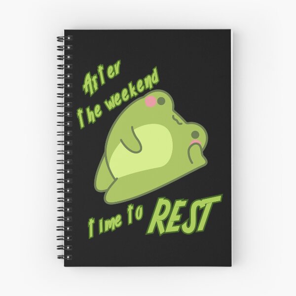 Item preview, Rainfrog. After the weekend- time to rest. designed and sold by ArtisShops.