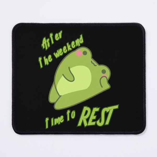 Item preview, Rainfrog. After the weekend- time to rest. designed and sold by ArtisShops.