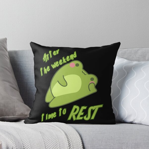 Item preview, Rainfrog. After the weekend- time to rest. designed and sold by ArtisShops.