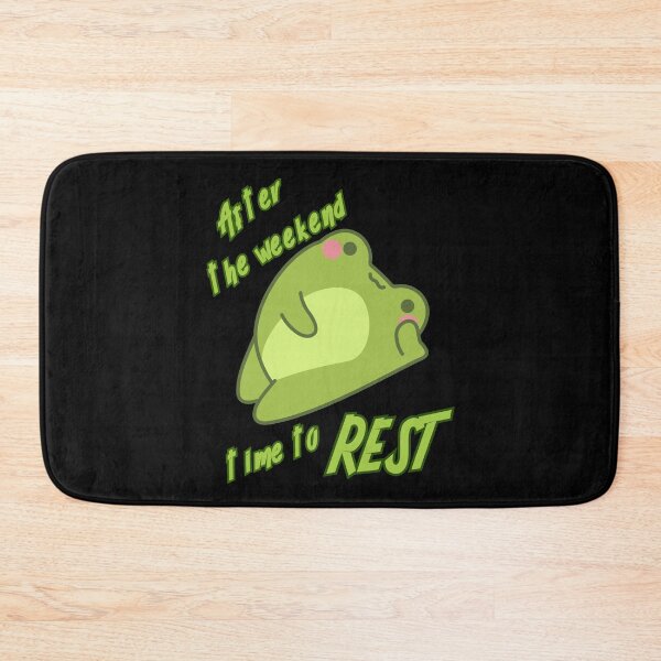 Item preview, Rainfrog. After the weekend- time to rest. designed and sold by ArtisShops.