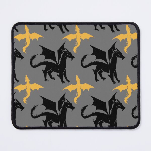 Item preview, Black and Gold Dragons designed and sold by mackomix.