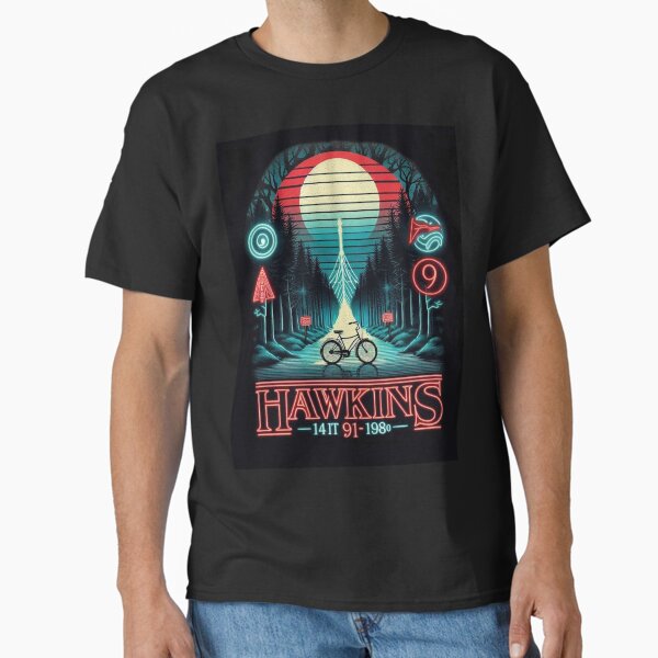 Item preview, Stranger Things - Hawkins  designed and sold by studiobrazuka.