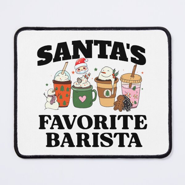 Item preview, Christmas Barista T Shirt designed and sold by SeasonXpress.