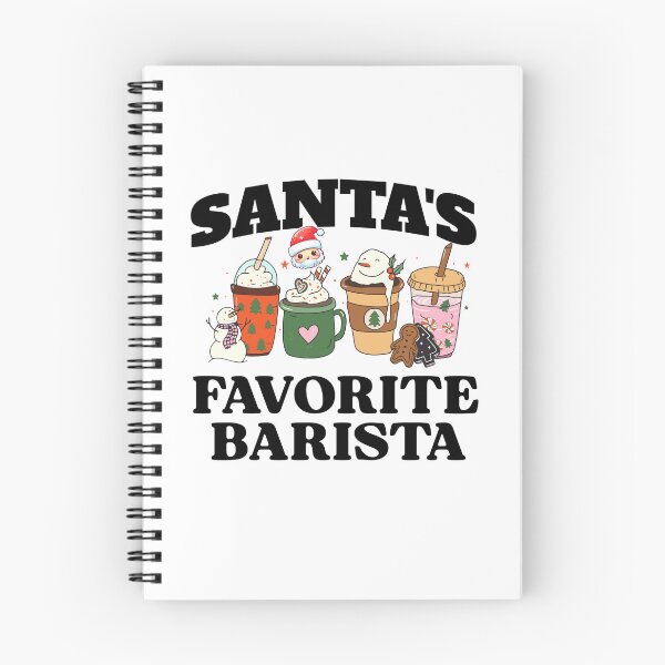 Item preview, Christmas Barista T Shirt designed and sold by SeasonXpress.
