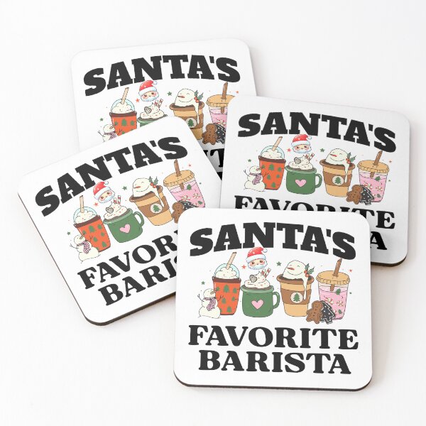 Item preview, Christmas Barista T Shirt designed and sold by SeasonXpress.