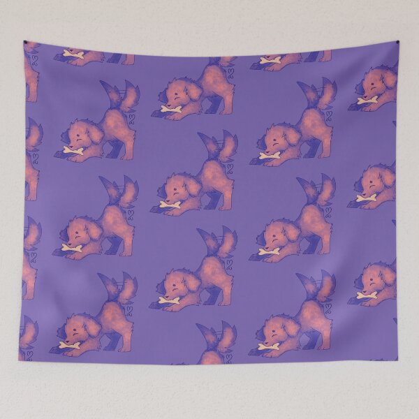 Item preview, Purple Puppy! designed and sold by mackomix.