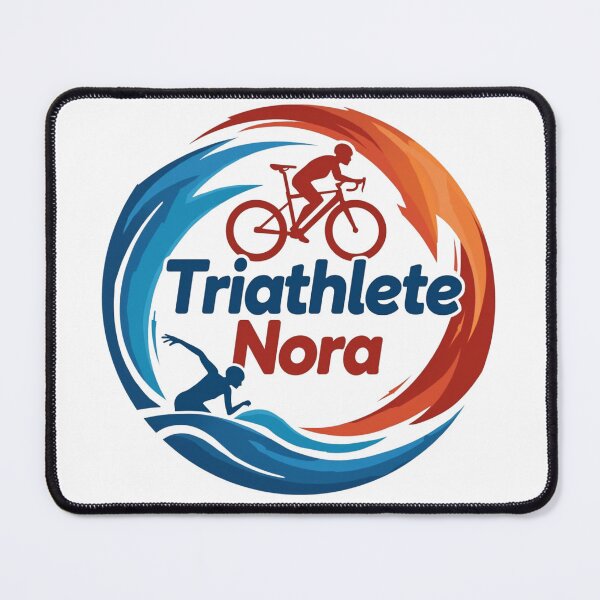 Item preview, Dynamic Triathlete Nora - Swim, Bike, Run designed and sold by Triathlongram.