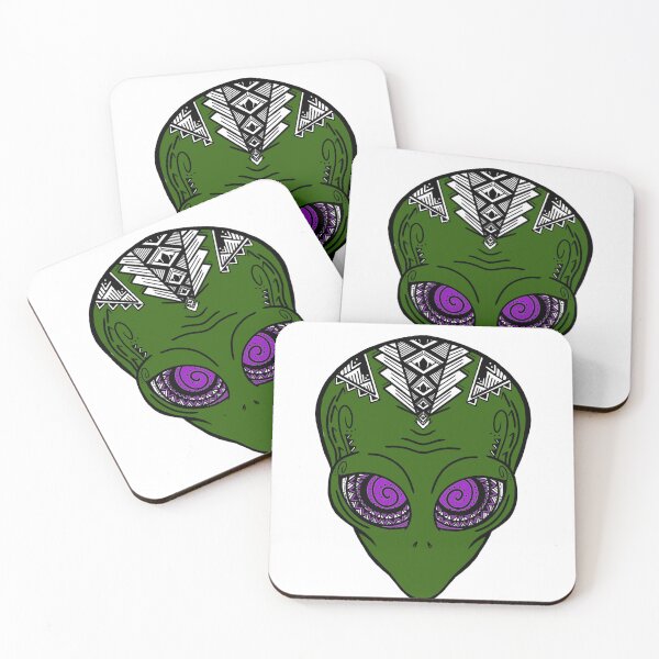 Item preview, Tribal Green Alien  designed and sold by Steeb757.
