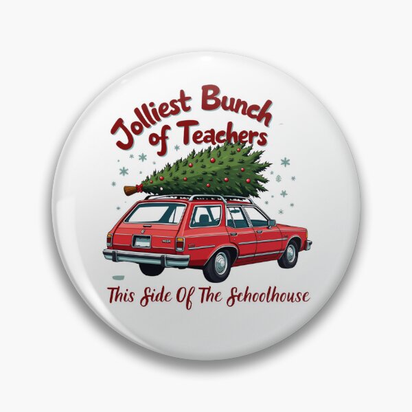Item preview, Xmas Jolliest Bunch of Teachers This Side Of The Schoolhouse designed and sold by ArtFromBeyond.