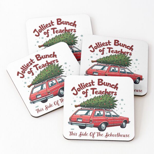 Item preview, Xmas Jolliest Bunch of Teachers This Side Of The Schoolhouse designed and sold by ArtFromBeyond.