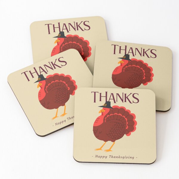 Item preview, Thanks Happy Thanksgiving designed and sold by ArtitudePrintLb.