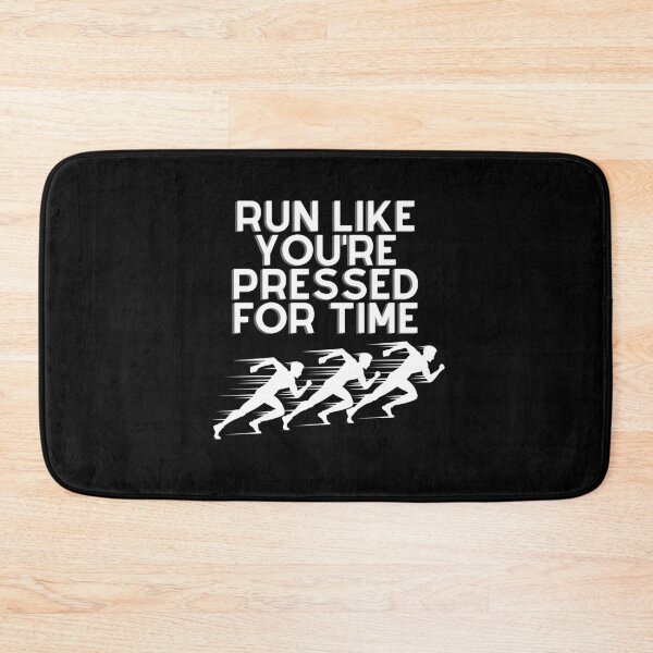 Item preview, Run Like You're Pressed For Time - Motivational T-shirt For Athletes designed and sold by Creomix.
