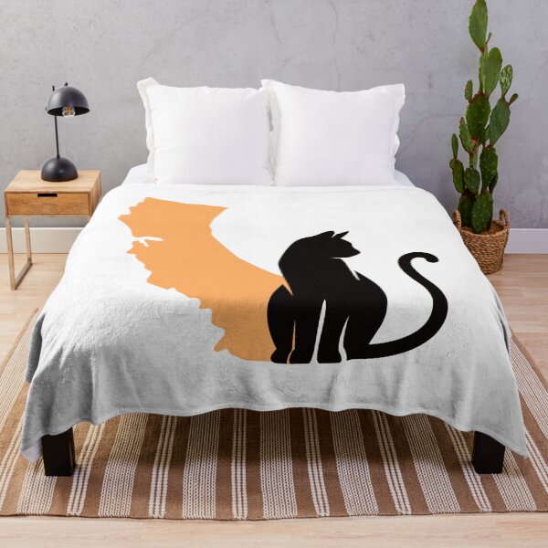 Item preview, Cat and California State Silhouette designed and sold by GoblinBoutique.