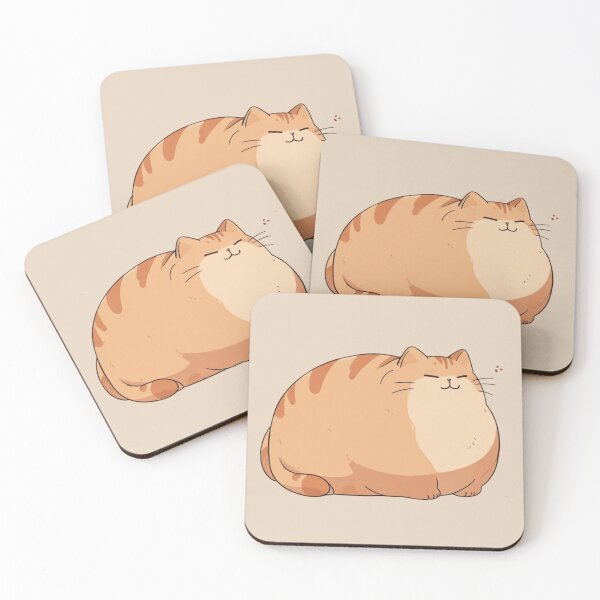 Item preview, Fat orange cat designed and sold by PawPurfect.
