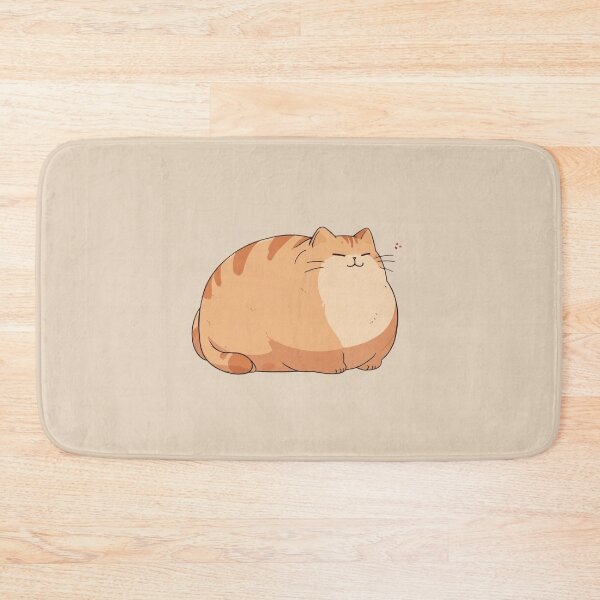 Item preview, Fat orange cat designed and sold by PawPurfect.