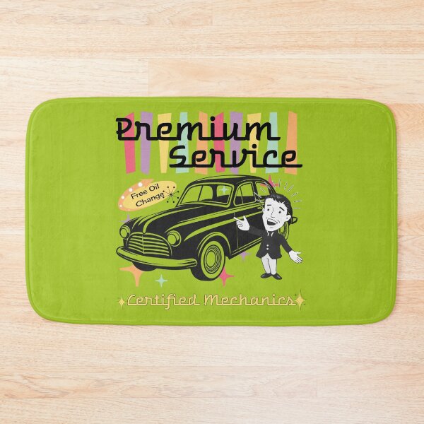 Item preview, 1950s Service Station Advertisement - Premium Service designed and sold by EmersionPrints.