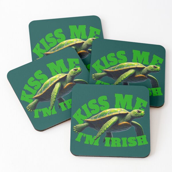 Item preview, Green Turtle - Kiss me I'm Irish designed and sold by KLDprods.