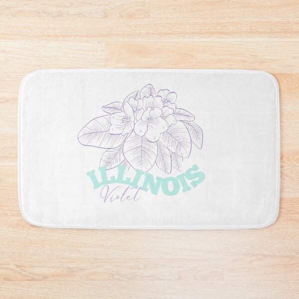 Artikelvorschau, Illinois State Flower Violet Klassisches T-Shirt Aufkleber entworfen und verkauft von ThinkNature!.