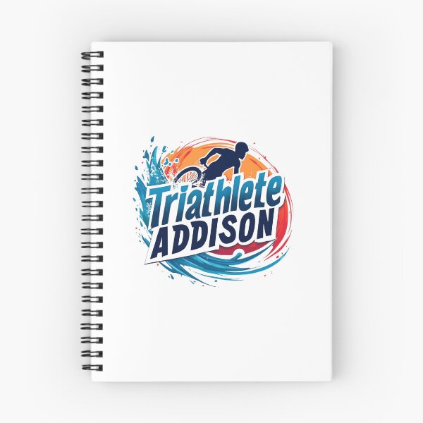 Item preview, Dynamic Triathlete Addison- Swim, Bike, Run designed and sold by Triathlongram.