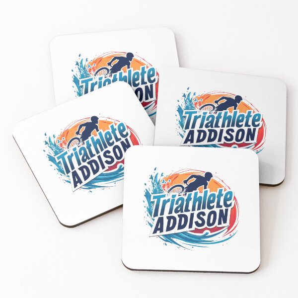 Item preview, Dynamic Triathlete Addison- Swim, Bike, Run designed and sold by Triathlongram.