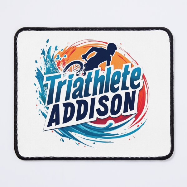 Item preview, Dynamic Triathlete Addison- Swim, Bike, Run designed and sold by Triathlongram.