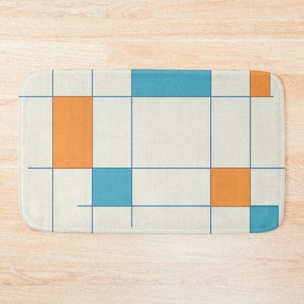 Item preview, Mid-Century Modern 2.5 Teal Orange designed and sold by Old Urban Farmhouse Design Studio.